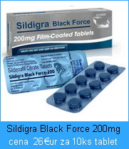 Sildigra Black Force 200mg Sildenafil
